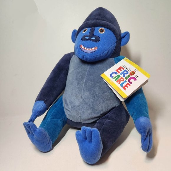 NEW Eric Carle Gorilla Stuffed Animal Plush From Head to Toe 11" Monkey NWT - Picture 2 of 8